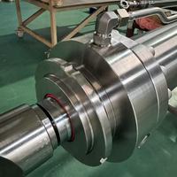 Cilindro Hidráulico de Doble Efecto de Acero Inoxidable XSL, Marino, 30Mpa, Cromado Duro