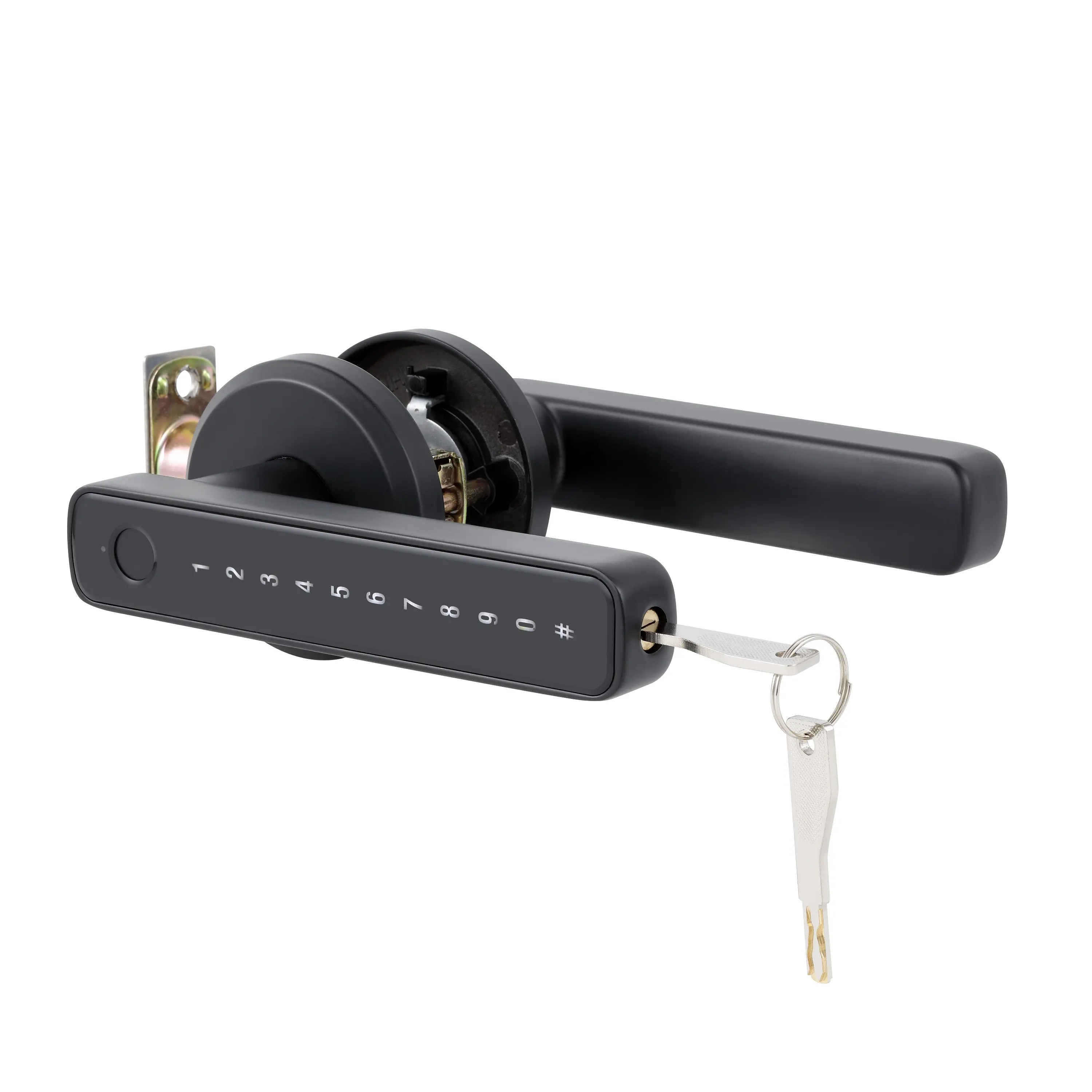 Automatic Door Lock System Intelligent Password Lock Fingerprint Electronic Smart Doorlock