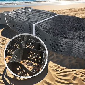 Giữ lại tường không đục lỗ HDPE geocell sỏi ổn định cho độ dốc tăng cường geocells cho xây dựng đường bộ - Product Image 6