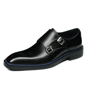Zapatos Oxford Formales de Cuero Genuino para Hombre, Diseño Ligero e Impermeable, Estilo Slip-On para Oficina - Product Image 2