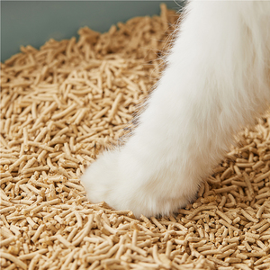 Sable de litière pour chat naturel en bois de pin biodégradable et durable avec effet agglutinant de maïs zéolite au charbon actif - Product Image 3