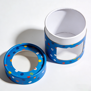 Custom logo <b>Round</b> Cardboard Paper Packaging Cylinder Tube <b>Box</b> Wholesale Kraft Paper Tube - Product Image 4