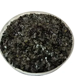 Potassium Humate Shiny Flakes 98 Humic Acid Mineral Source Granule Having Nutrients For Plabt Growth Fertilizer Manufacturing