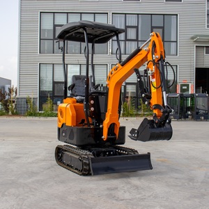 Sơn đông Hightop máy xúc HT10 HT12 mini bánh xích máy xúc nông nghiệp Digger để bán - Product Image 2