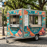 Remorque alimentaire certifiée DOT VIN, prête pour le commerce, idéale pour restaurants, festivals, vente de hot-dogs, chariot de restauration rapide