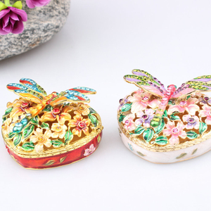 Креативное украшение для дома, красочный подарок для девушки, металлическая бижутерия со стрекозами - Product Image 6