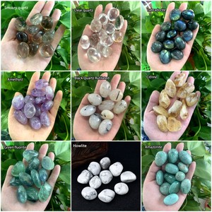 <span class=keywords><strong>Pierre</strong></span> à rouler en gros Pierres de guérison en cristal naturel Pierres dégringolées pour la décoration intérieure - Product Image 6
