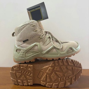 Bottes de montagne mi-hautes antidérapantes pour l'extérieur, résistantes à l'usure, respirantes, bottes tactiques, chaussures de randonnée pour hommes, chaussures de trekking - Product Image 2