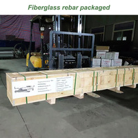 Barre de renforcement en composite de fibre de verre pultrudée SU-6 FRP pour la construction avec service de découpe et surface sablée entièrement filetée