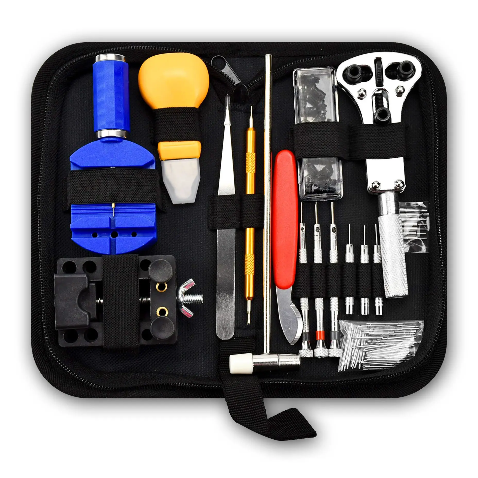 Watch Repair Kit, Watch Repair Tools Professional Spring Bar Tool Set, Watch Band Link Pin Tool Set