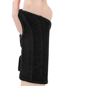 Handgelenkbandage mit Bewegungsschiene zur Immobilisierung von Handgelenkverstauchungen und Frakturen, Verstellbare Flexible Unterstützung für Linke Hand, Damenmodell mit Klettverschluss - Product Image 2