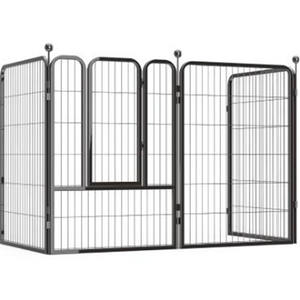 Cina fornitore della migliore qualità piccolo ferro Pet box 60*60 cane gabbia casa 6-pz solido animale modello trasportino per piccoli animali - Product Image 5