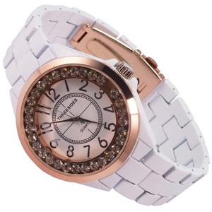 Último modelo estilo diseño <span class=keywords><strong>para</strong></span> señoras relojes de aleación negro Mix oro rosa <span class=keywords><strong>reloj</strong></span> - Product Image 5