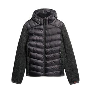 OEM Manufacturer's Custom Logo Men's Waterproof Casual Heavyweight Windproof Hooded Coats Reversible <b>Cardigan</b> Jacket Zipper Plus - Product Image 5