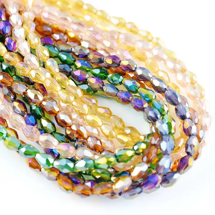 faceted unique beads for jewelry making