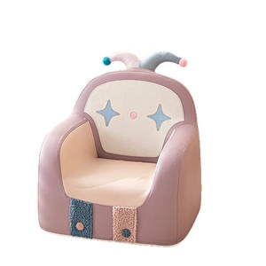 Canapé pour enfants, chaise en tissu doux au design de dessin animé, pour enfants de 2 ans et plus, avec accoudoirs, rembourrage en mousse à haute élasticité - Product Image 1
