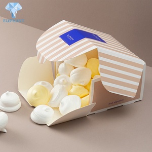 Mousse Swiss Roll Wedding Christmas Custom Takeaway Bento <b>Small</b> Mini Paper Cake <b>Box</b> - Product Image 6