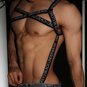 Nouvelle ceinture de bondage <span class=keywords><strong>sexy</strong></span> en nylon très extensible pour hommes, <span class=keywords><strong>tenue</strong></span> de bondage pour hommes gays, combinaison de bondage, équipement de bondage pour hommes - Product Image 1