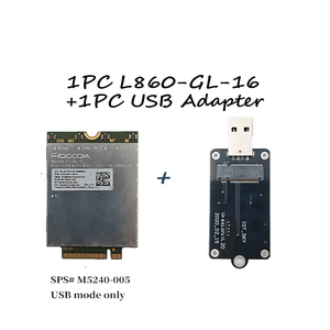 Carte WWAN Fibocom L860 GL 16 Cat16 uniquement en mode USB, module L860-GL-16 pour routeur Mikrotik <span class=keywords><strong>WAP</strong></span>, clé M.2 <span class=keywords><strong>LTE</strong></span> FDD/TDD B38 B39 B40 B4 - Product Image 4