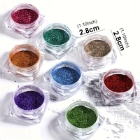 23 Poudres à Ongles Chrome Scintillantes les Plus Vendues - Motif Ciel Étoilé MJ029 Haute Brillance Premium pour Salons de Manucure Professionnels