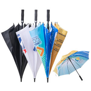 High Quality Digital Print Umbrella Custom Windproof Branded Umbrella with logo Large Size Golf Umbrella