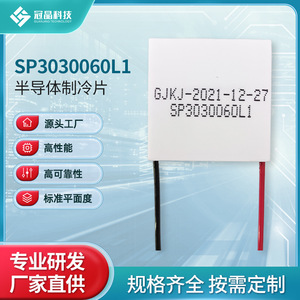 ชิปทำความเย็นแบบเซมิคอนดักเตอร์ทั่วไป SP3030060L1 เครื่องทำความเย็นเทอร์โมอิเล็กทริก ปั๊มความร้อนแบบโซลิดสเตต ระบบทำความเย็นพื้นที่ขนาดเล็ก - Product Image 4