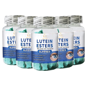 Private Label Ésteres Luteína Gomas Aliviar Eye Fadiga Filtro Blue Light & Melhorar a Visão Suplemento Dietético - Product Image 5