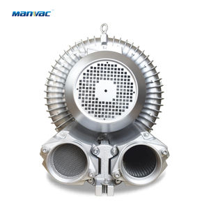 Pompe à <span class=keywords><strong>air</strong></span> à vide à anneau de 10 CV 7,5 kW, souffleur d'<span class=keywords><strong>air</strong></span> turbo haute puissance, souffleur industriel à aspiration régénérative - Product Image 5