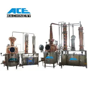 Ace 150 Liter Moonshine Still Alcohol Distilling Equipment Whisky Apparatus For Sale
