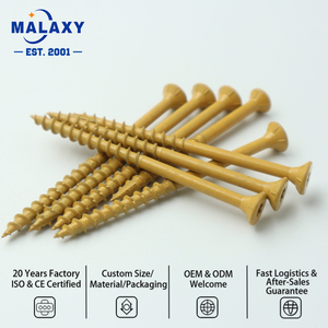 Tornillos para Madera Torx T25 Malaxy en Stock, Autorroscantes con Cabeza Avellanada, Acero Inoxidable 18-8, Ferretería - Product Image 2