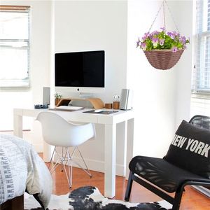 Treo Tường Tủ Lưu Trữ Giỏ Nhựa Nhà Bếp Gắn Kết Tổ Chức Trang Trí Nội Thất Phỏng Vấn 3 Tier Treo Macrame Trái Cây - Product Image 3