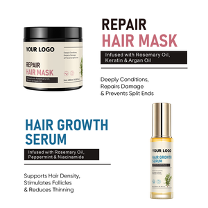 Nhãn Hiệu Riêng Hương Thảo Dầu Dầu Gội Biotin Sulfate Miễn Phí Hữu Cơ Tự Nhiên Thuần Chay Tăng Trưởng Tóc Dầu Gội Đầu Và Điều Hòa Thiết Lập Cho Phụ Nữ - Product Image 4