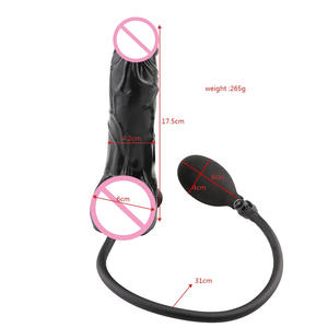 Penjualan Hots steker Anal silikon OEM ODM steker tiup besar <span class=keywords><strong>Penis</strong></span> Gonfiabile dengan pengisap untuk pria wanita - Product Image 5