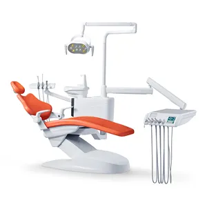 Best movement Dental Chairs Brands Smart Water Supply Dental Unit Chair Convenient for implant operation