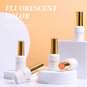 Esmalte de gel fluorescente <span class=keywords><strong>para</strong></span> uñas, barniz de uñas <span class=keywords><strong>semipermanente</strong></span> UV LED, Etiqueta Privada, neón - Product Image 5