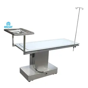 Osmat eurpet thép không gỉ thiết bị thú y x Ray điện nâng bác sĩ thú y phẫu thuật bảng hoạt động