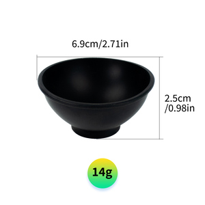 Customized Logo Mini Bowl Shape Silicone Container Wholesale Nonstick Silicone Jar for Accessory 69x25cm Beyoulabs B1 - Product Image 6