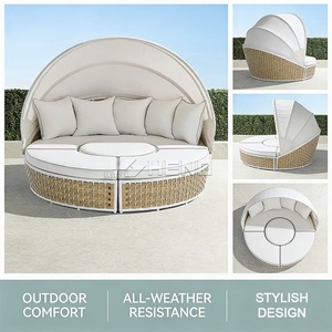 Lit de repos d'extérieur <span class=keywords><strong>en</strong></span> aluminium <span class=keywords><strong>et</strong></span> métal, mobilier de patio, <span class=keywords><strong>chaise</strong></span> longue <span class=keywords><strong>en</strong></span> corde, pour piscine <span class=keywords><strong>et</strong></span> extérieur - Product Image 5