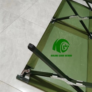 KANGO Factory Make Aluminum Tactical <b>Camping</b> <b>Bed</b> for Outdoor Use Portable <b>Folding</b> Single <b>Bed</b> Heavy Duty <b>Camping</b> Cot <b>Camping</b> <b>Bed</b> - Product Image 2