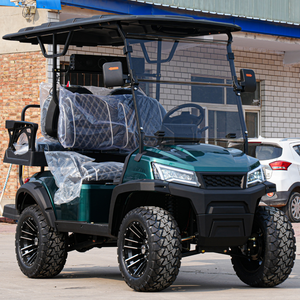 Carrito de Golf de 4 Asientos, Vehículo de Cuatro Ruedas, Carritos de Golf <span class=keywords><strong>Todoterreno</strong></span>, Carrito de Golf <span class=keywords><strong>Todoterreno</strong></span> de Cuatro Ruedas con Asientos Plegables - Product Image 3