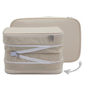 RTS Bulk Mixed Order Custom Travel Luggage Compression Packing Cubes for Waterproof Travel <b>Suitcases</b> <b>Storage</b> Organizer Bag - Product Image 2