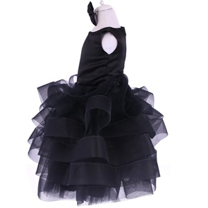 เดรส1ปีชุดเดรสสำหรับเด็กแรกเกิดชุดเดรสสำหรับปาร์ตี้งานแต่งงานผ้าลูกไม้สีม่วงทันสมัยออกแบบใหม่ - Product Image 4