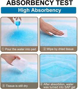 Logo personnalisé palmuoy thibaude plancher sous pad maeva medic coussinet d'allaitement - Product Image 2