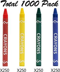 Розовая упаковка для мелков, обычный размер, 4 вида цветов, целлофановая 250 упаковка, количество 1000 - Product Image 3