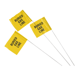 Giá rẻ bán sỉ trống rắn màu hoặc tùy chỉnh với logo một hoặc hai mặt in ấn Vinyl đánh dấu cờ với sắt cực - Product Image 2