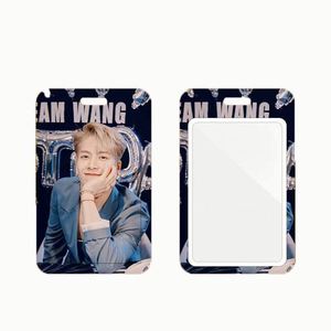 Lanyard with Print Korean <b>Star</b> Picture Keychain ID Badge Holder for Students Boys Girls - Product Image 3