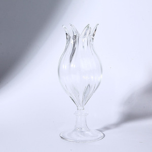 Jarrón <span class=keywords><strong>de</strong></span> Vidrio con Diseño <span class=keywords><strong>de</strong></span> Martillo Personalizado, Jarrón <span class=keywords><strong>de</strong></span> <span class=keywords><strong>Flores</strong></span> Hecho a Mano en Japón, Artesanía en Vidrio, Adorno Creativo para Decoración del Hogar - Product Image 4