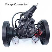 Vannes solénoïdes en plastique à auto-décharge de pression 3 pouces DN80 9V 12V 24V 110V pour irrigation goutte-à-goutte et arrosage