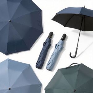 Paraguas Plegable Automático Personalizado con Logotipo de Alta Calidad al por Mayor, con Impresión de Logotipo - Product Image 1