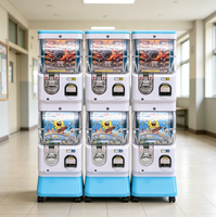 Distributeur automatique de bonbons et de jouets en capsules à monnayeur pour la vente au détail en gros